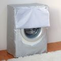 Roller/Pulsator Washing Machine Dryer Dust Cover Washing Machine Lid Adjustable Waterproof Waterproof Cover Dustproof Sun with Zipper Protective Cover Home. 