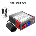 Dual Digital Thermostat Temperature Humidity Control STC-3028 Hygrometer Incubator Controller AC 220V DC 12V 24V. 