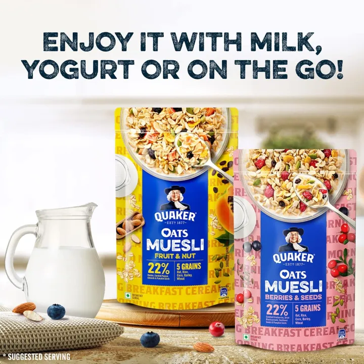 Quaker%20Oats%20Muesli%20700g,%20Berries%20&%20Seeds%20flavour,%20Breakfast%20Oats%20Cereal%20(FROM%20INDIA)%20SAB%20-%20Image%202