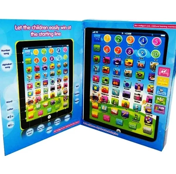 Children'S Early Childhood Intelligent Mini Learning Machine Music Voice Touch - mixed colors
