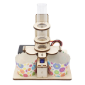 1Set Intelligent Go Sorter DIY Science Experimental Kit Youth STEAM Education Handicraft Model Wood Color Wooden Learning Teaching Aid. 