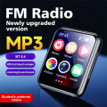 MP3 Music Player with Bluetooth 5.4 HiFi MP4 Walkman Full Touch Screen Built-in Speaker Recorder Camera Video Player. 