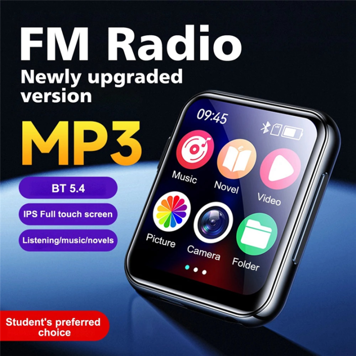 MP3%20Music%20Player%20with%20Bluetooth%205.4%20HiFi%20MP4%20Walkman%20Full%20Touch%20Screen%20Built-in%20Speaker%20Recorder%20Camera%20Video%20Player%20-%20Image%207