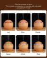 Home Wood Grain Air Humidifier Purifier Aroma Diffuser USB Ultrasonic Cool Mist Sprayer Essential Oil Fragrance. 