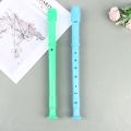 8 Holes Plastic Recorder Long Flute Woodwind Instrument Colorful Instrumens Long Flute. 