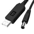 USB 5V to DC  12v 5.5mmx2.1mm Power Boost Line Step UP Module USB Connector Converter Power Adapter Cable Line. 