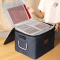 5 Layer / 3 Layer Multilayer Document Organizer Password Files Bag Briefcase Large Capacity Travel Documents Box Bag. 