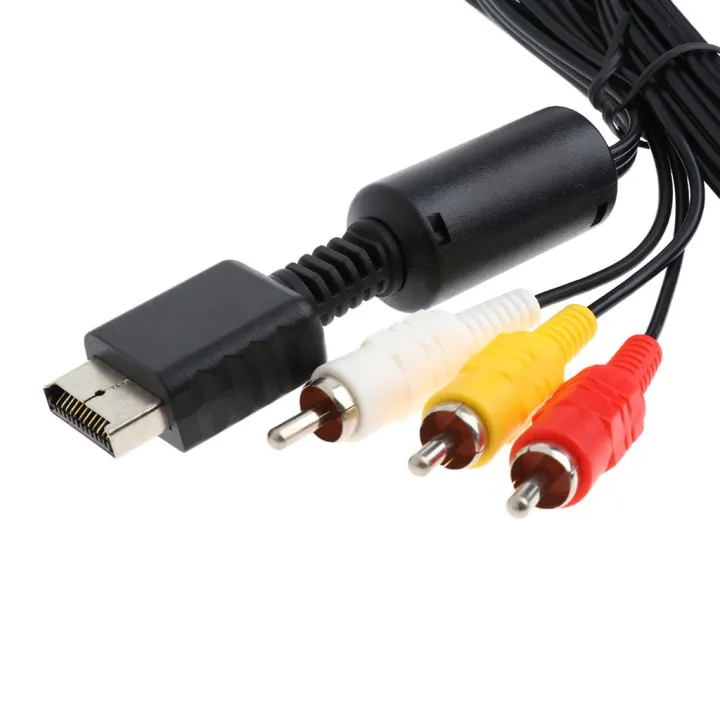 AV%20Composite%20Cable%20for%20Sony%20PS3/PS2/PS1%20Audio%20Video%20Cord%20TV%20Adapter%20Wire%206ft%20-%20Image%204