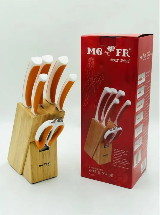 7%20PCS%20Stainless%20Steel%20Kitchen%20Knife%20Set%20with%20Wooden%20Block%20Set%20Chef%20Bread%20Slicer%20Utility%20Paring%20Knives%20Kitchen%20Scissors%20-%20Image%205