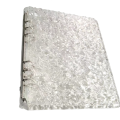 A5 Acrylic Transparent Shell Loose-Leaf Photo Album 6 Hole Acrylic Album Binder Photocard Binder. 
