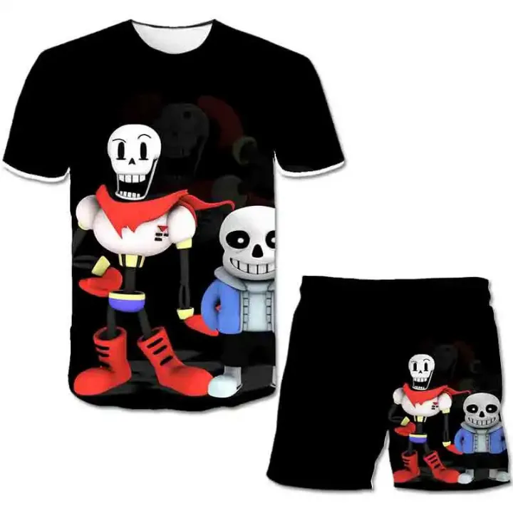 Hot%20Game%20Undertale%20Sans%203D%20Print%20Kids%20Sets%20Fashion%20T-Shirts%20Beach%20Board%20Shorts%20Swimwear%20Tees%20Tops%20Boys%20Girls%20Sportswear%20Suits%20-%20Image%203