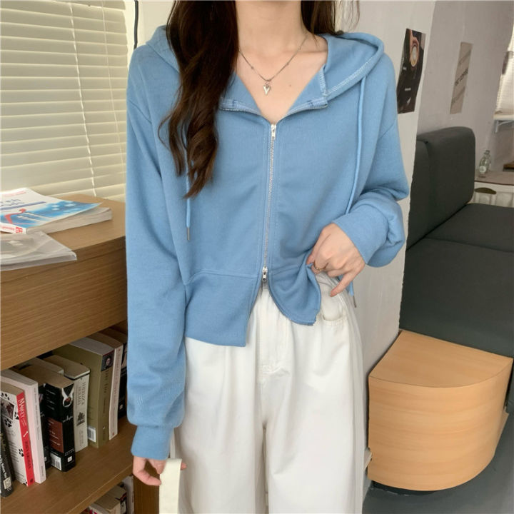 Yfashion%20Women%20Cotton%20Long%20Sleeves%20Hoodie%20Sweet%20Solid%20Color%20Casual%20Loose%20Sweatshirt%20Trendy%20Full%20Zipper%20Cardigan%20Sweater%20-%20Image%207
