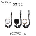 For iPhone 5S 6 6S 7 8 Plus 6P 6SP 7P Home Button Flex Cable Menu Sensor Ribbon Repair Parts. 