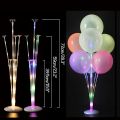 1/2set Led Light Air Balls Stand Holder Column Kids Birthday Party Balloon Stick Wedding Decor Baloon Helium Globos Adult Ballon. 