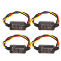 4PCS DC9‑26V LED Brake Flasher Strobe Controller 16 Modes Adjustable for Car Motorcycle. 