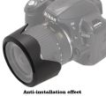 HB-N106 HB N106 HBN106 Lens Hood 55MM Reversible Camera Lente Accessories For Nikon D5600 D3400 D5500 D3300 D3200 AF-P18-55. 