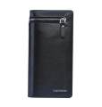 Men's PU Leather Long Purse Business Mens Wallet. 
