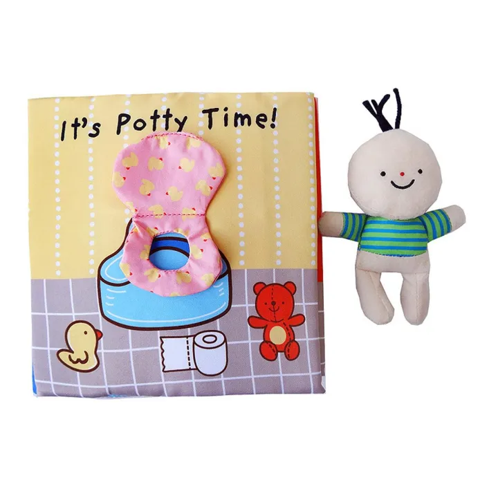 【DIV MALL】18X18CM Infant Early Soft Cloth Books Baby Activity Book