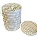 12 Pieces Plastic String Hopper Trays - white. 