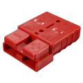 New 50A 8AWG Battery Quick Connector Plug Connect Disconnect Winch Trailer Red - Red. 