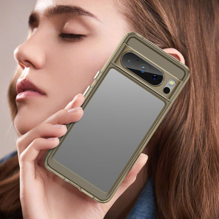 lthmy%20for%20Google%20Pixel%208%20Pro%20case%20Transparent%20Hard%20Back%20with%20Shockproof%20Enhanced%20Side%20Protective%20Bumper%20Phone%20Cover%20-%20Image%206