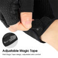 HOT WEST BIKING MTB Road Bike Gloves Half Finger Anti Slip Cycling Gloves Motorcycle Men Sport Fitness Bicycle Fingerless Gloves. 