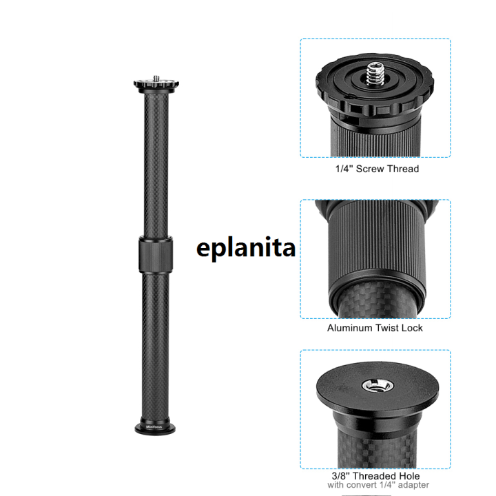 2%20Section%20Tripod%20Center%20Column%20Carbon%20Fiber%20Adjustable%20Telescopic%20Pole%20Extender%20Stick%20Rod%20Extension%20Tube%20for%20Tripod%20Gimbal%20DSLR%20-%20Image%203