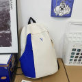 IELGY men's simple high-end contrast color backpack. 