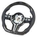 LED Display Shift Lights Carbon Fiber Steering Wheel Replacement For BMW 5 Series F10 F11 F07 6 Series F12 F13 F06 7 Series F01. 