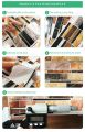 【BestGO】5pcs S-L Waterproof Imitation Brick Tile Stickers DIY S Adhesive Kitchen Floor Wall Sticker Bathroom Home Decoration 20x10cm. 