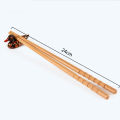 Handmade Natural Bamboo Wood Chopsticks Healthy Chinese Carbonization Chop Sticks Reusable Hashi Sushi Food Stick. 
