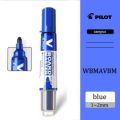 【The Quiet Page】6 Color Pilot Whiteboard Markers Pen 2.3mm Refillable Liquid Ink Erase Whiteboard Lassroom Supplies School Stationery. 