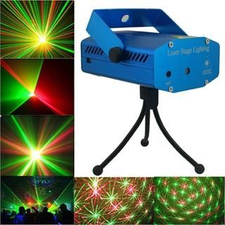 Mini Laser Projector Stage Lighting Sound Activated Laser Light