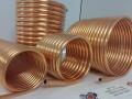 Multi purpose 12 bend copper tube Copper pipe spiral for refrigerators and air conditioners. 