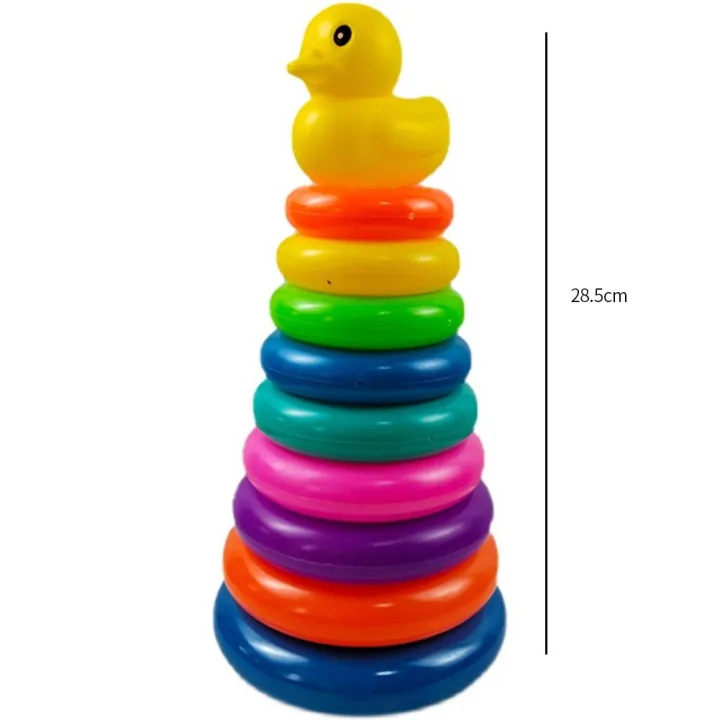 5-9Floor/set%20Rainbow%20Tower%20Stacking%20Circle%20Toy%20Children%20Pyramid%20Yellow%20Duck%20Montessori%20Toy%20Early%20Education%20Accessories%20for%20Kids%20%20%7C%20MULTI%20MALL%20%7C%20KU35-60%20%7C%20-%20Image%205