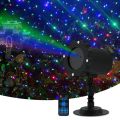 Outdoor ports RGB waterproof LED projection light remote control. 
