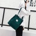 Casual Foldable Corduroy Shopping Tote Bags High Quality Eco friendly Reusable Handbag Lightweight Shoulder Bags. 