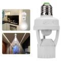 360 Degrees PIR Motion Sensor With Infrared And Screw Type Bulb Holder. 