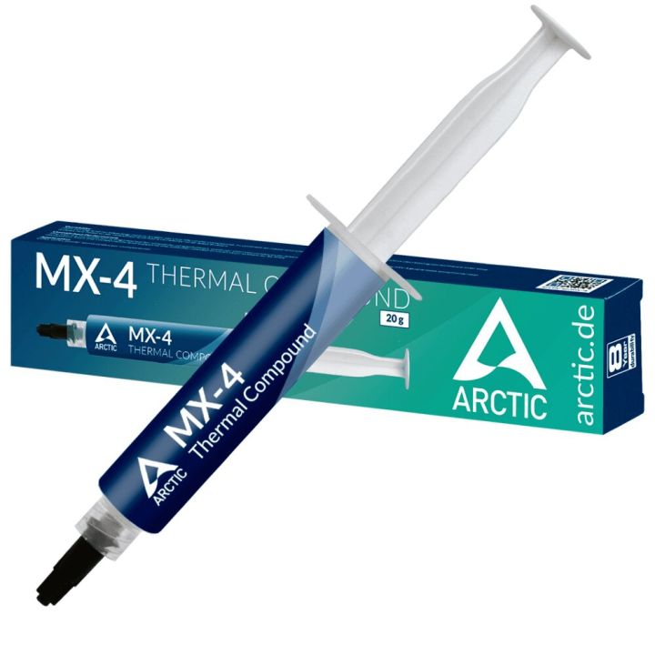 ARCTIC MX - 4 4g mx4 (Genuine) - Premium Performance Thermal Paste for all processors (CPU, GPU - PC, PS4, XBOX), very high thermal conductivity, long durability, safe application, non-conductive