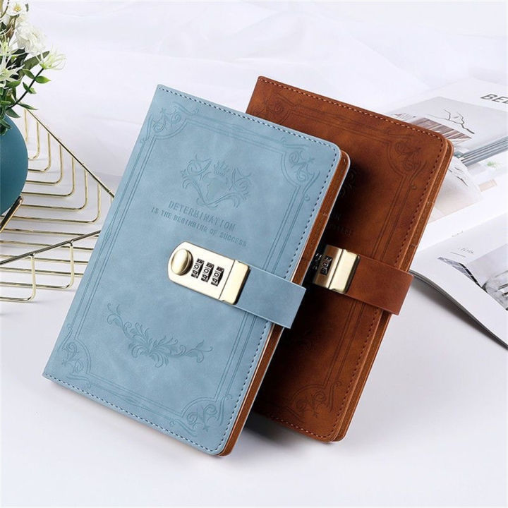 200%20Pages%20A5%20Retro%20Password%20Book%20With%20Lock%20Diary%20Thickened%20Creative%20Hand%20Ledger%20Student%20Notepad%20Stationery%20Notebook%20Binder%20-%20Image%205