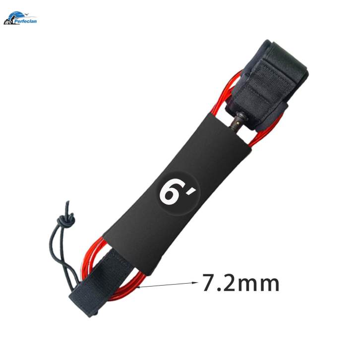 Surfboard%20Leash%20Paddle%20Board%20Leash%20Raft%20Kayak%20Rope%20Paddle%20Board%20Ankle%20Strap%206ft%20Red%20-%20Image%202