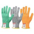 FG Level 5 HPPE EN388 Safety Gloves Cut Resistant Anti-Puncture Work Protection Gloves Grinding Welding Work Gloves Anti Cut Gloves For Kitchen Garden #450147. 