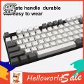 HelloWorld 104Pcs TPE OEM Dual Colors Backlight Key Caps Keycaps Replacement Mechanical Keyboard Accessory. 