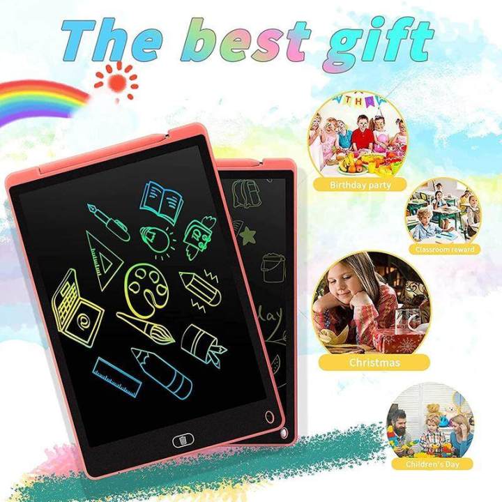 Xiaomi Youpin LCD Writing Pad 8.5inch Graphics Tablet Drawing Tablet LCD Writing Pad Drawing Painting Board Graphics Tablet LCD Pad Digital Notepad with Pen Handwriting Pad Paperless for Kids at Home School papan lukis