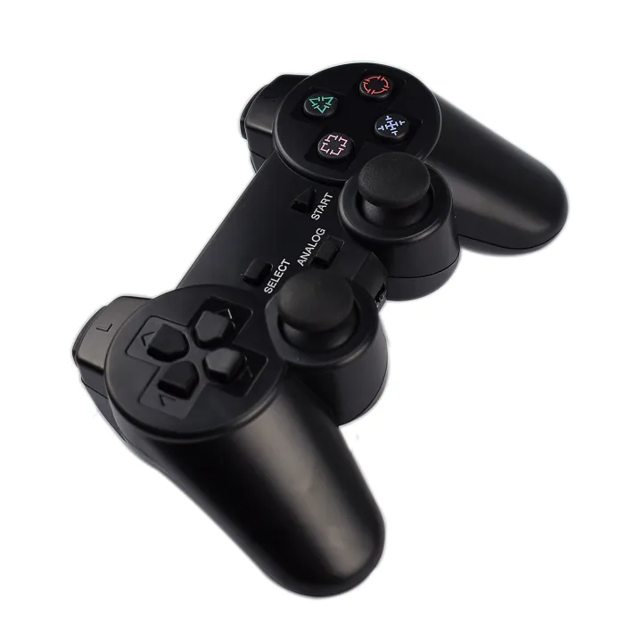 2.4G wireless controller PS2 wireless game controller dual vibration ...