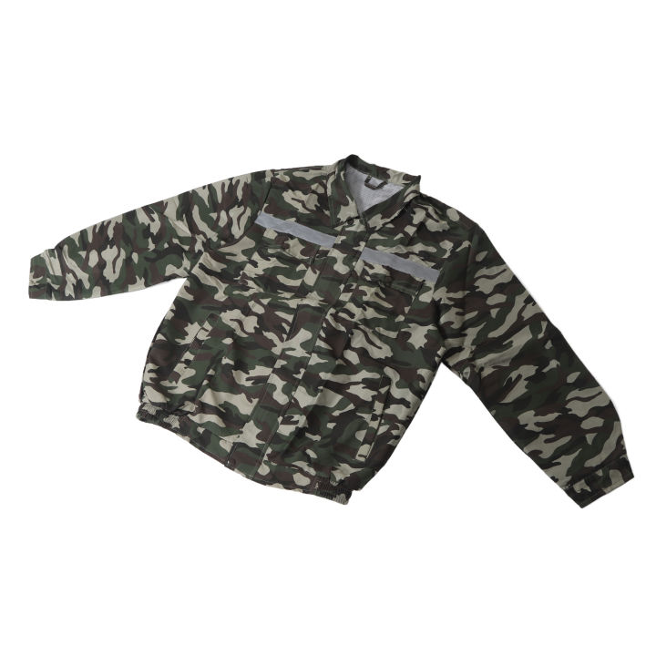 Air Conditioning Jacket Breathable Polyester Dual Fan DC5V