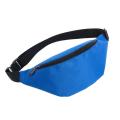 Uni Running Sport Waist Bag Fanny Pack Travel Waist Money Belt Zip Hiking Pouch Wallet Bag Oxford Bag Dark Grey. 