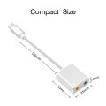 USB Type C Sound Card Type-C External Sound Card 7.1 Adapter. 