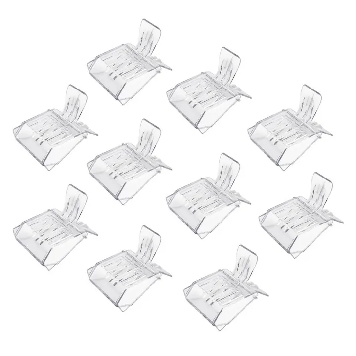 NCANRUI Beekeeping Transparent Clips Queen Bee Clip Queen Bee Cage ...