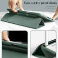 Smart Folding Case with Pencil Holder and Flap for iPad. 